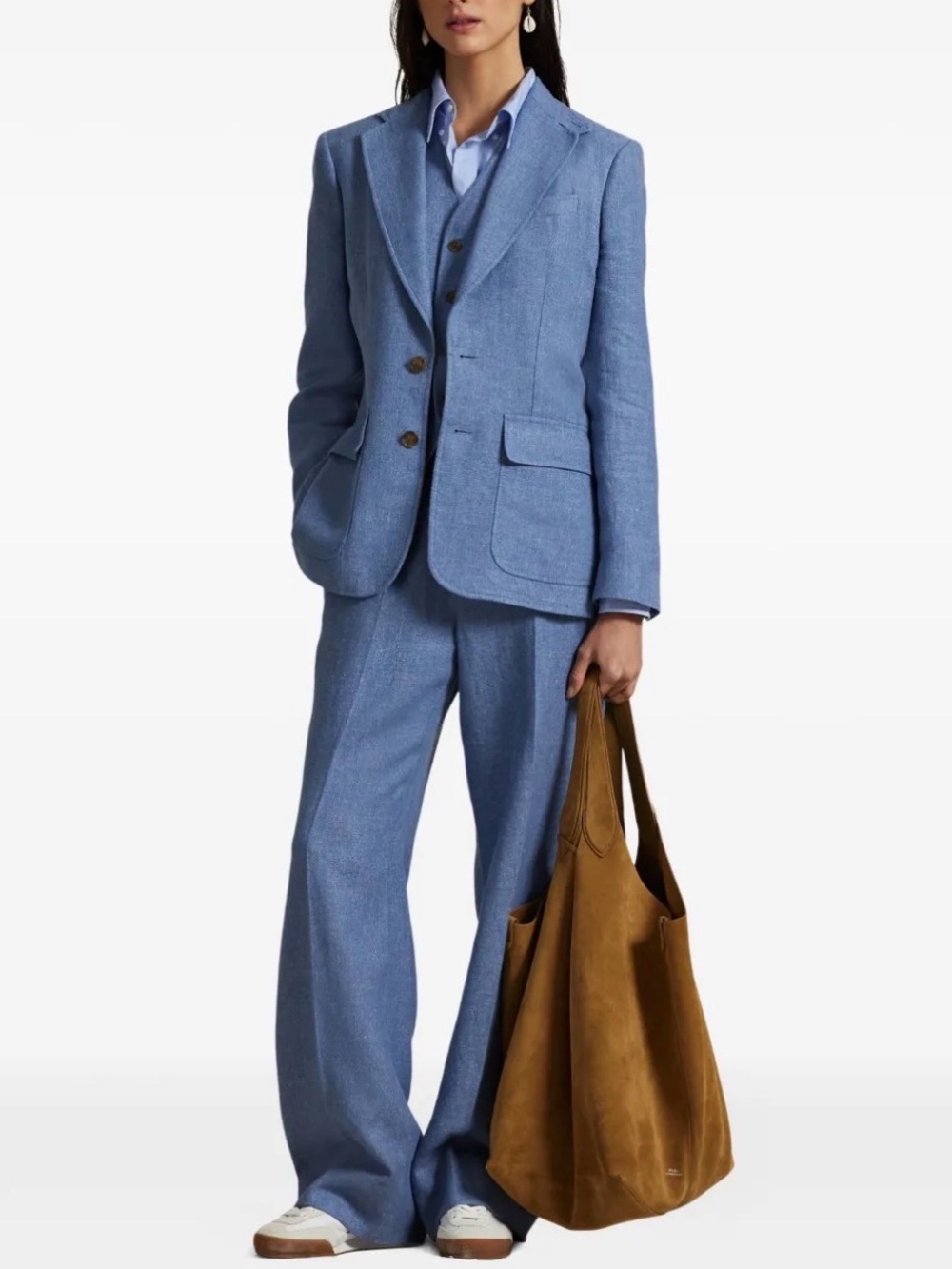 Ralph Lauren Suit Set - Blazer & Trousers Size 4 (Actual Set in photo 3 >)